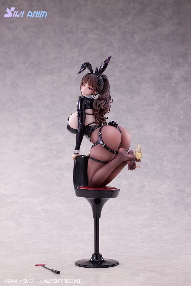 PRE ORDINE - Original Character PVC Statue 1/6 Champagne and Bunny Girl Rose Black Stocking Ver. 31 cm