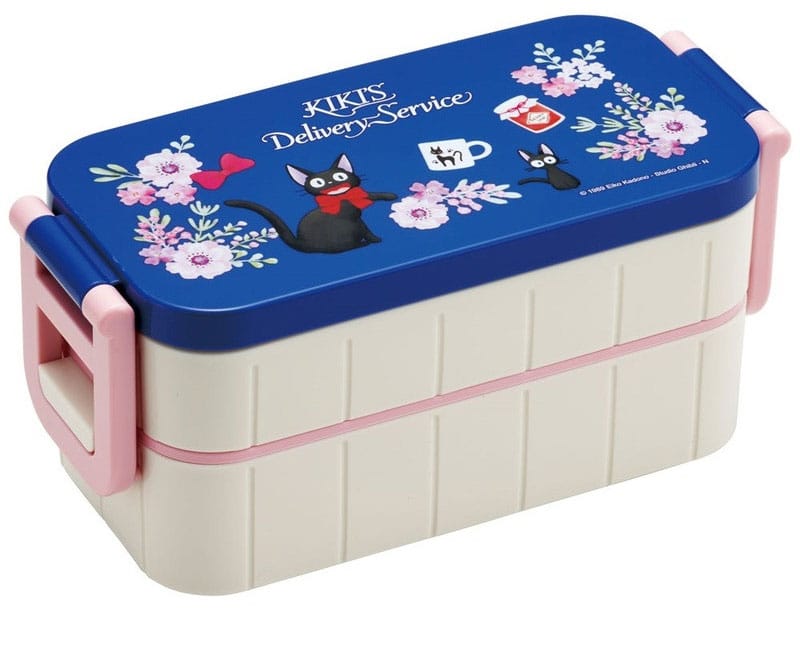 PRE ORDINE - Kiki's Delivery Service Two Layer Lunch Box Jiji Flower garland