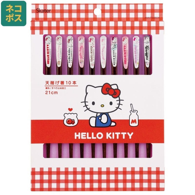 PRE ORDINE - Sanrio Chopsticks 10-Pack Hello Kitty
