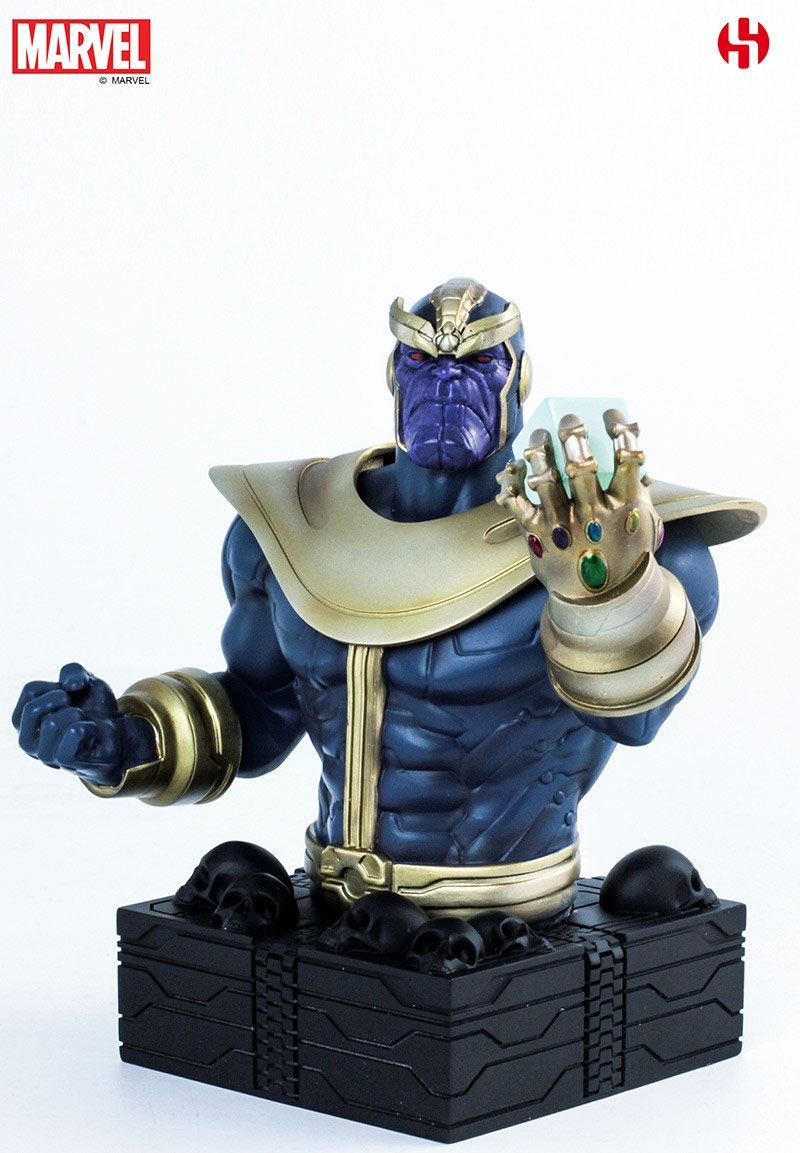 PRE ORDINE - Marvel Bust Thanos The Mad Titan 16 cm