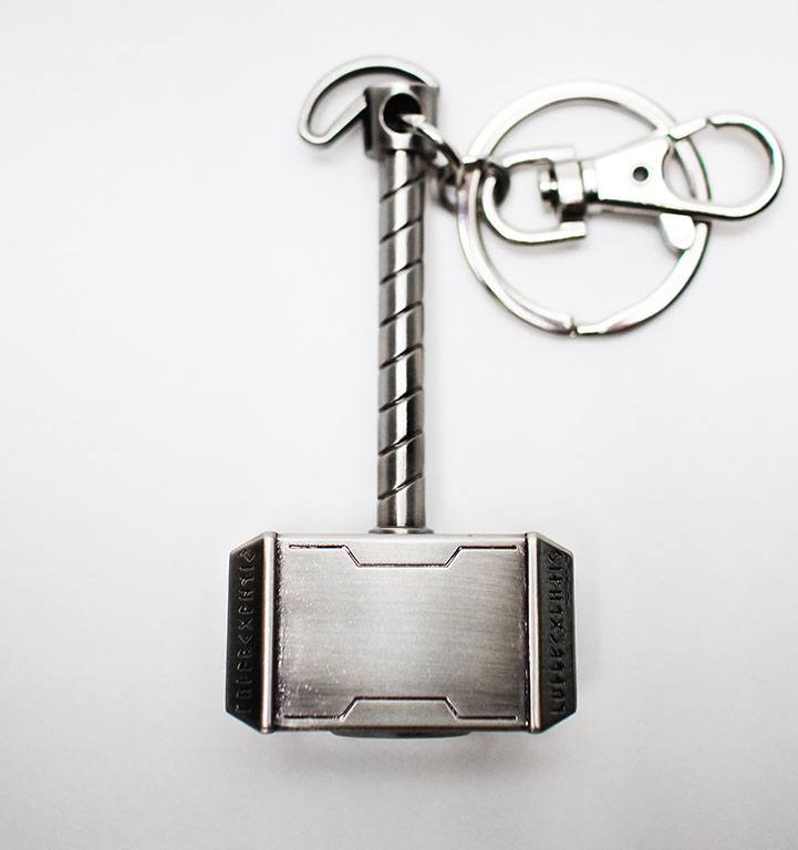 PRE ORDINE - Marvel Comics Metal Keychain Thor Hammer