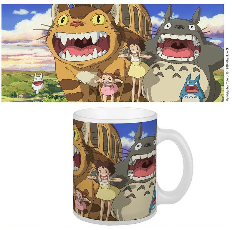 PRE ORDINE - Studio Ghibli Mug Nekobus & Totoro