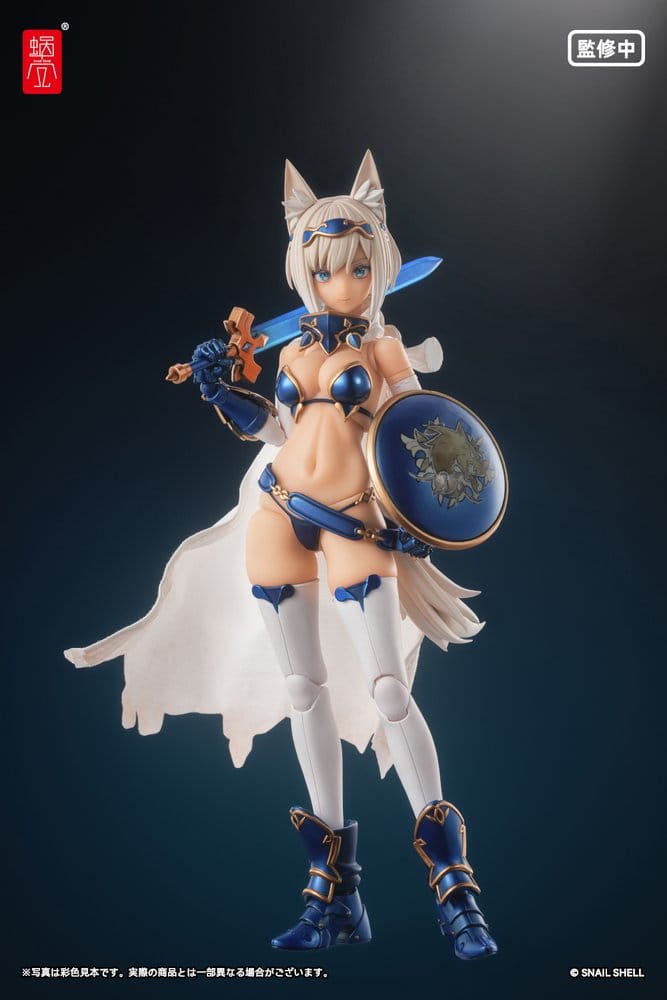 PRE ORDINE - Original Character Action Figure Kit 1/12 RPG-05 Hero Wolf 16 cm
