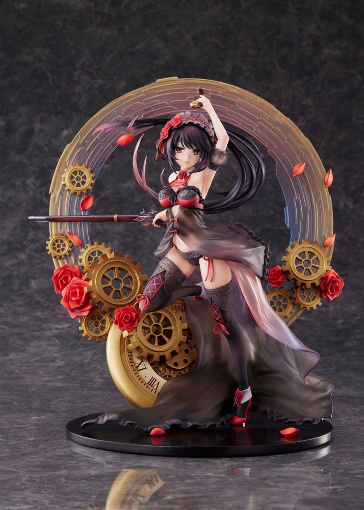 PRE ORDINE - Date A Live IV PVC Statue 1/7 Kurumi Tokisaki Lingerie Swimwear Ver. 27 cm