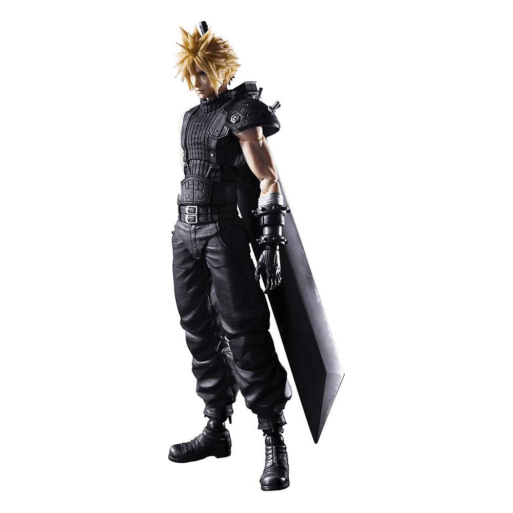 PRE ORDINE - Final Fantasy VII Remake Play Arts Kai Action Figure Cloud Strife Ver. 2 27 cm