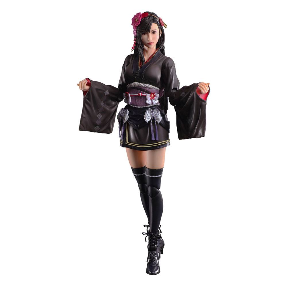 PRE ORDINE - Final Fantasy VII Remake Play Arts Kai Action Figure Tifa Lockhart Exotic Dress Ver. 25 cm