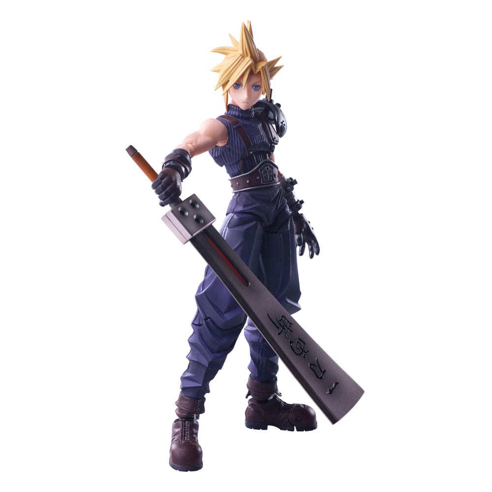 PRE ORDINE - Final Fantasy VII Bring Arts Action Figure Cloud Strife Hardedge Ver. 15 cm