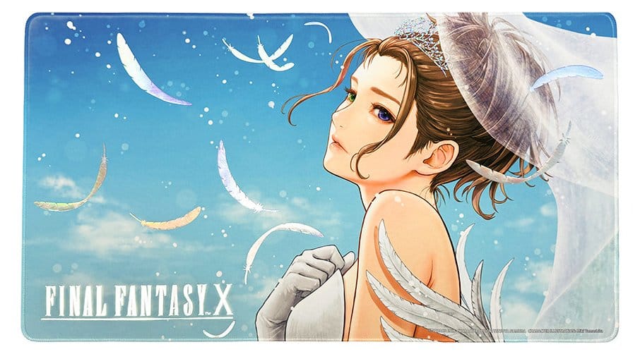 PRE ORDINE - Final Fantasy X Playmat Yuna Wedding Dress Foil Stamp Ver.