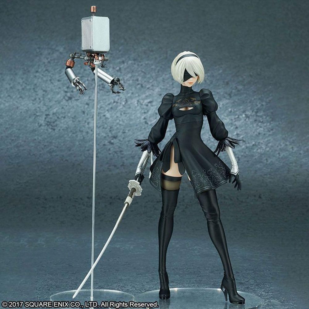 PRE ORDINE - NieR:Automata PVC Statue 2B (YoRHa No.2 Type B) Deluxe Version 30 cm