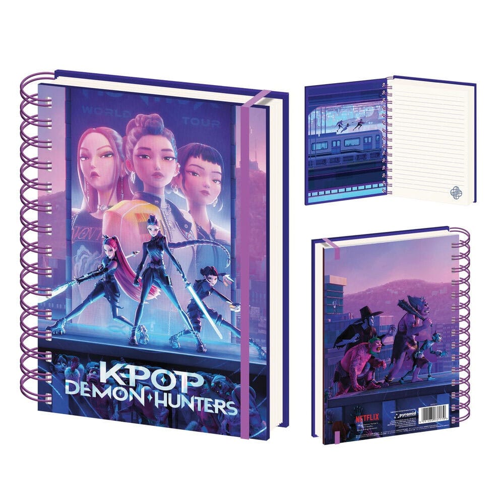 PRE ORDINE - KPop Demon Hunters Wiro Notebook A5