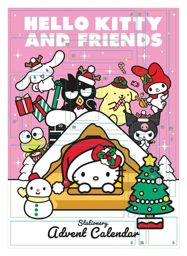 PRE ORDINE - Sanrio (2027) Advent Calendar Hello Kitty & Friends Display (8)