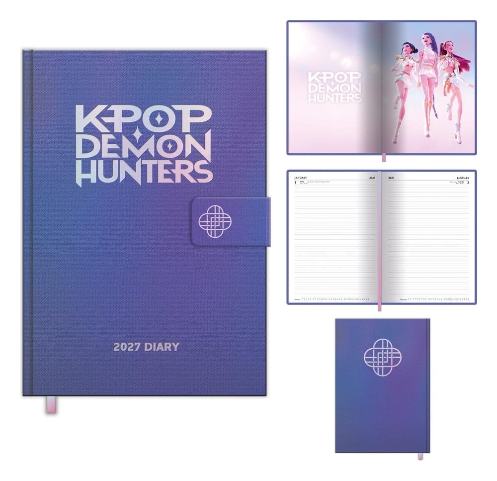 PRE ORDINE - KPop Demon Hunters A5 Diary 2027