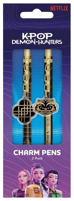 PRE ORDINE - KPop Demon Hunters Pens Golden 2-Pack