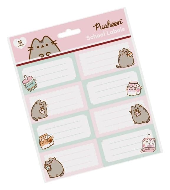 PRE ORDINE - Pusheen School Labels Sips