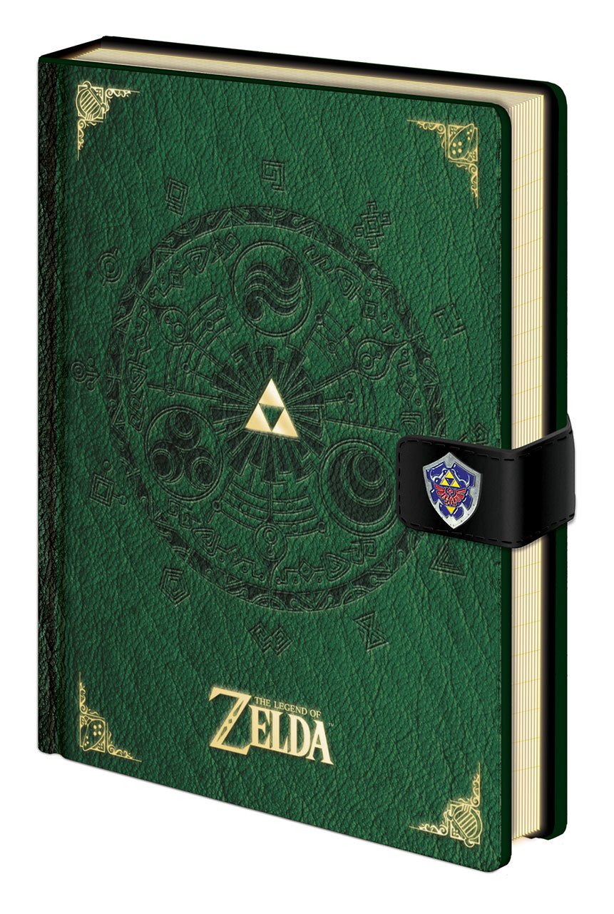 PRE ORDINE - Legend of Zelda Premium Notebook A5 Triforce New Version