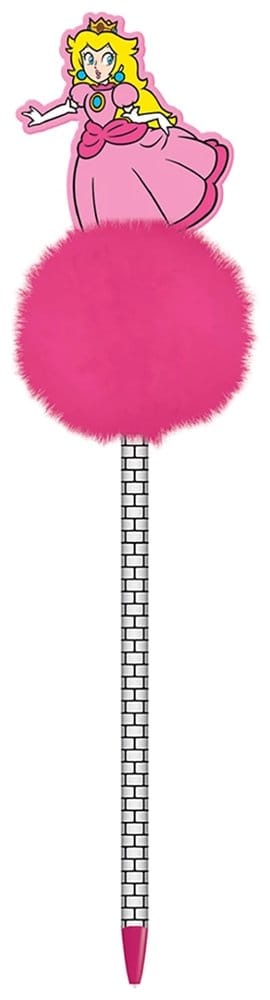 PRE ORDINE - Super Mario Pom Pom Pen (Princess Peach)