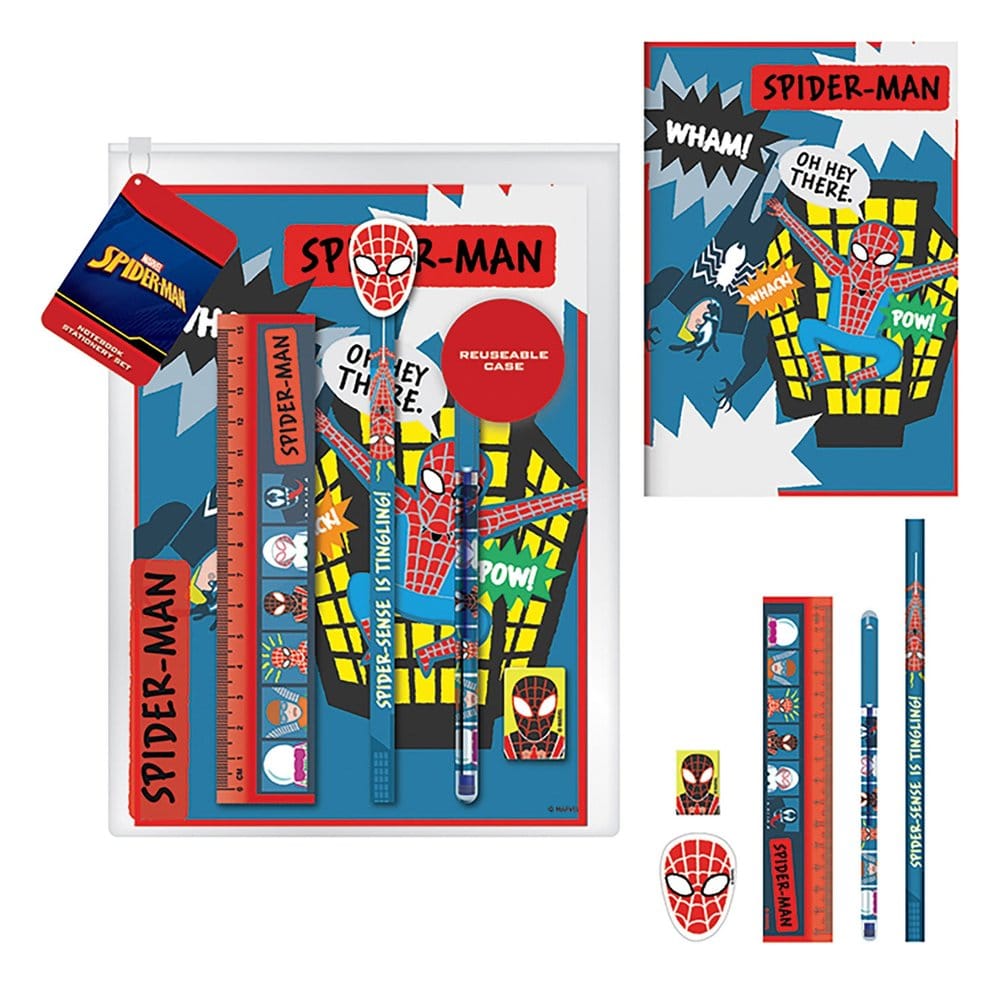 PRE ORDINE - Spider-Man Stationery Set Sketch Exercise Book