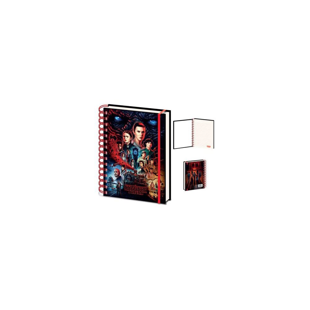 PRE ORDINE - Stranger Things 4 Wiro Notebook A5 Red Vecna