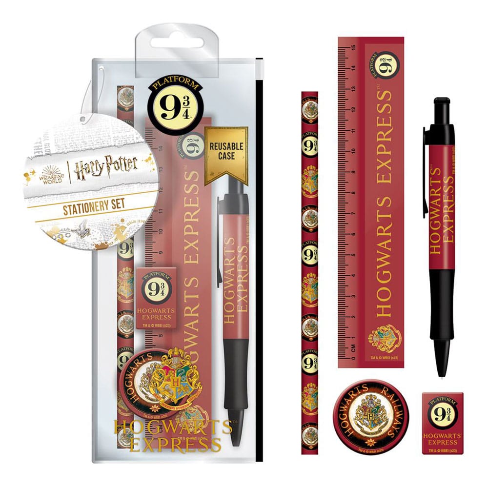 PRE ORDINE - Harry Potter 5-Piece Stationery Set Platform 9 3/4