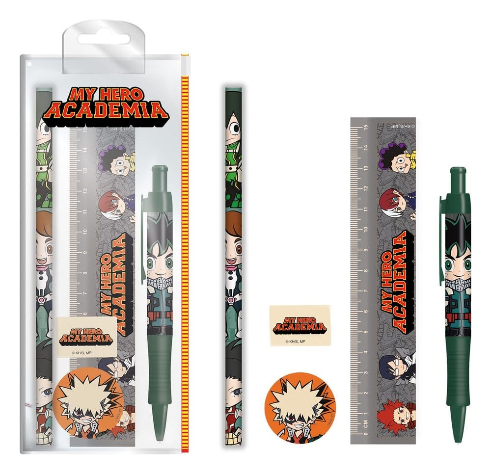 PRE ORDINE - My Hero Academia Stationery Set Chibi