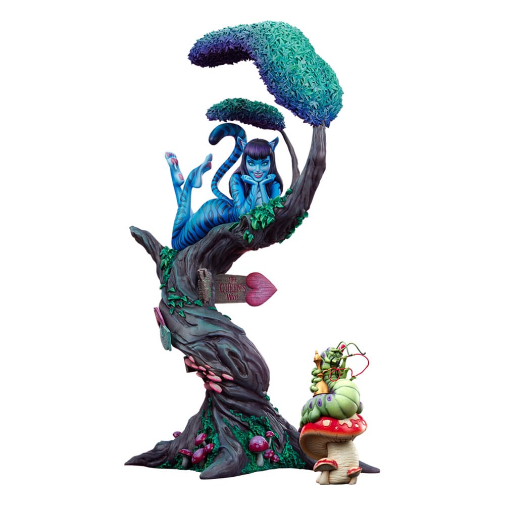 PRE ORDINE - Fairytale Fantasies Collection Statue Lady Cheshire Cat (Deluxe Edition) 63 cm