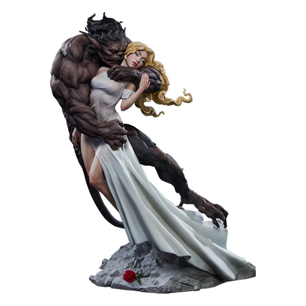 PRE ORDINE - Original Artist Series Statue Beauty and the Beast by Maria Panfilova 46 cm
