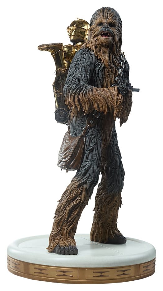 PRE ORDINE - Star Wars Premium Format Figure Chewbacca and C-3PO 63 cm