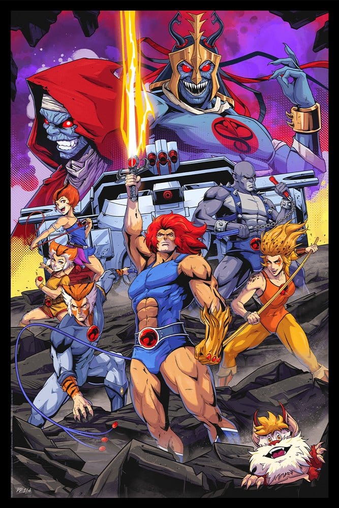 PRE ORDINE - ThunderCats Fine Art Print ThunderCats Roar! 41 x 61 cm - unframed
