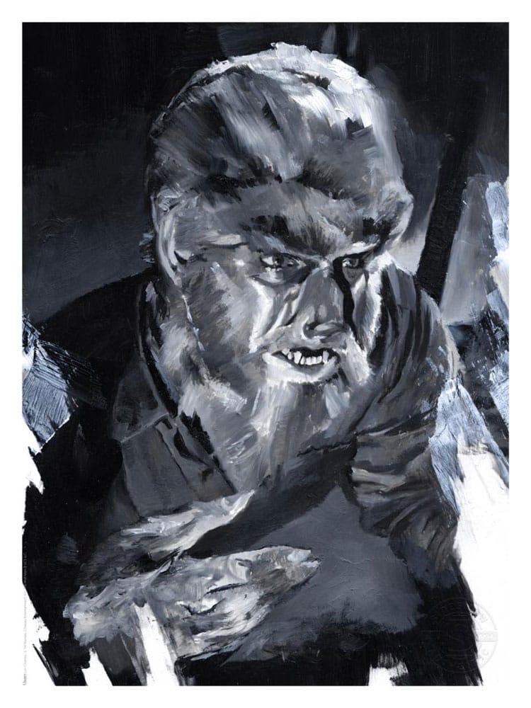 PRE ORDINE - The Wolf Man Art Print The Wolf Man by Chris Valentine 41 x 31 cm - unframed