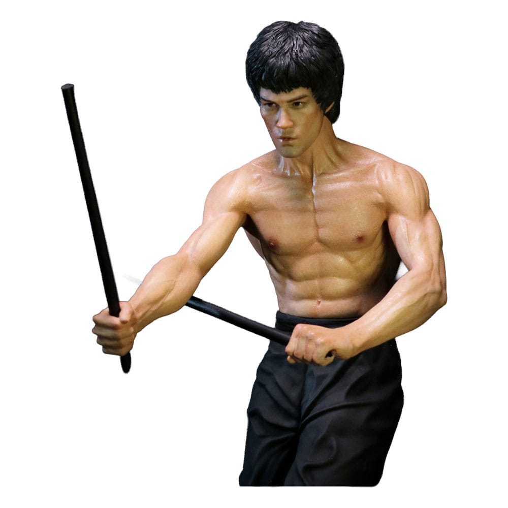 PRE ORDINE - Enter the Dragon Movie Statue 1/6 Bruce Lee Kali Sticks Fight Normal Basement Version 30 cm