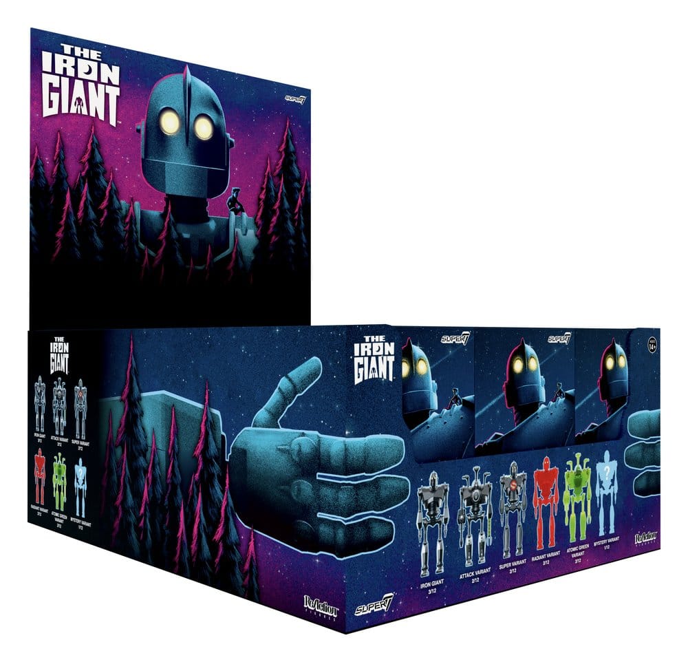 PRE ORDINE - The Iron Giant Action Figures Wave 01 Blind Box Display (12)