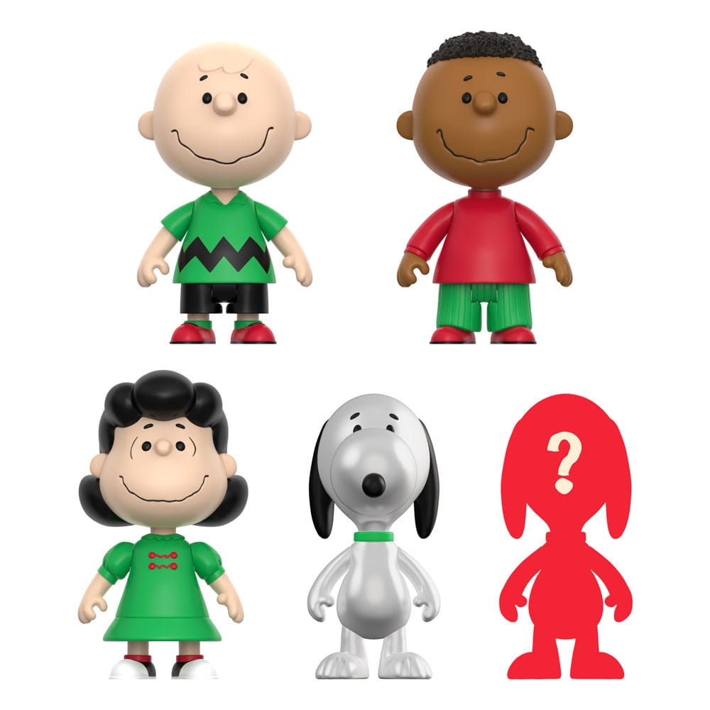 PRE ORDINE - Peanuts ReAction Action Figures 10 cm Wave 08 Holiday Blind Box Display (12)