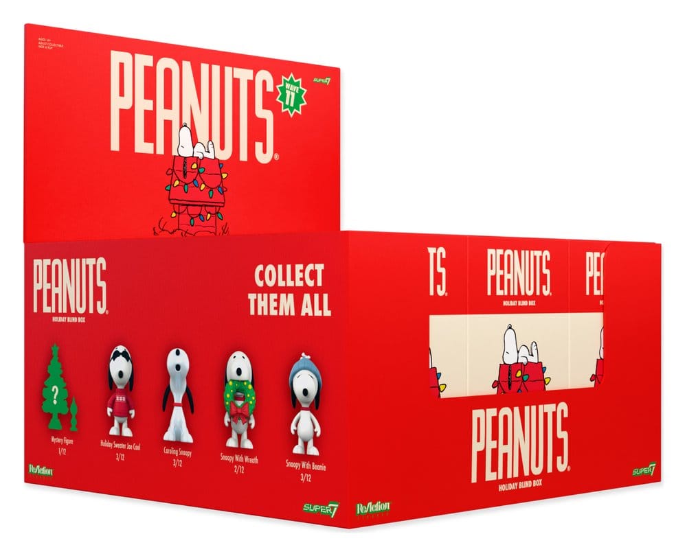 PRE ORDINE - Peanuts Mini Figures Snoopy Holiday Blind Box 10 cm (12)