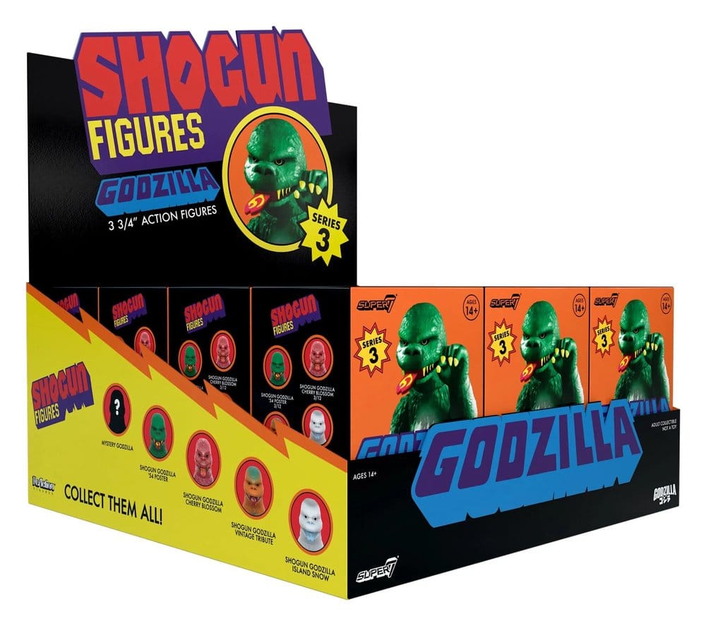 PRE ORDINE - Godzilla Toho (Shogun V3) Action Figure Blind Box Wave 9 Display (12)