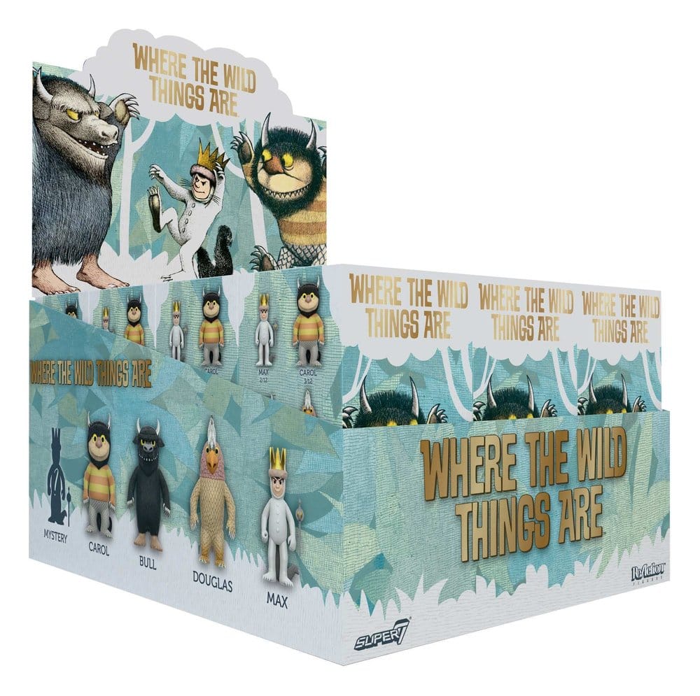 PRE ORDINE - Where The Wild Things Are Action Figure Blind Box Wave 1 Display (12)