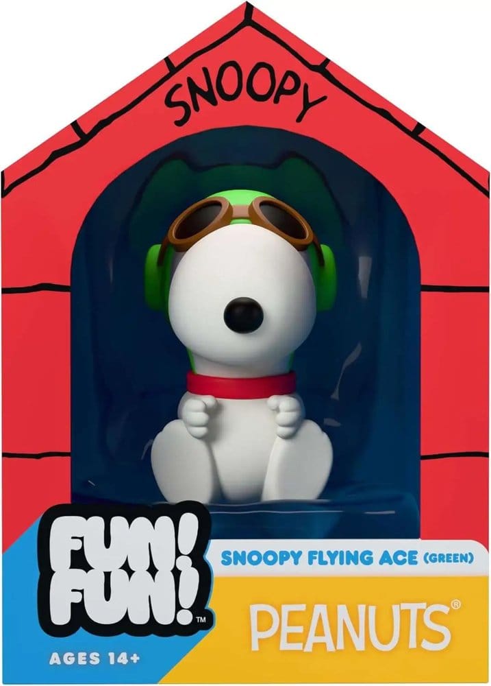 PRE ORDINE - Vintage Peanuts Fun! Fun! Mini Figure Snoopy (Green Hat Flying Ace)