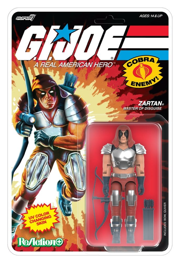 PRE ORDINE - G.I. Joe (Comic) ReAction+ Action Figure Wave 09 Zartan
