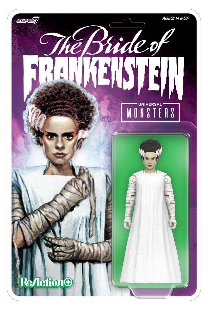 PRE ORDINE - Universal Monsters ReAction+ Action Figure Wave 02 Bride Of Frankenstein