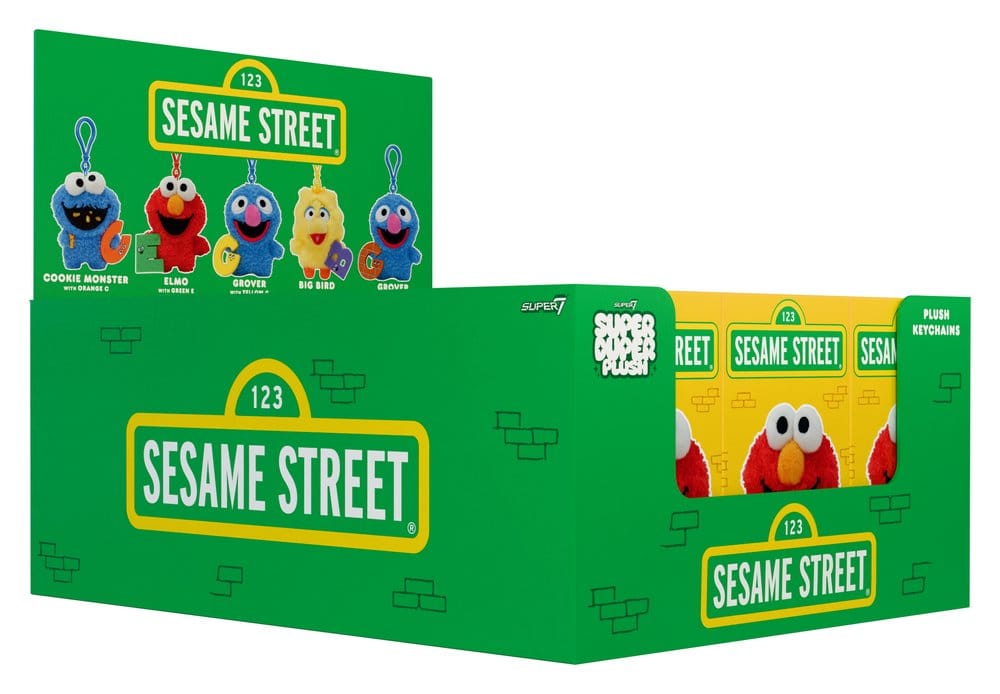 PRE ORDINE - Sesame Street Super Duper Plush Figures Wave 01 Blind Box Display (12)