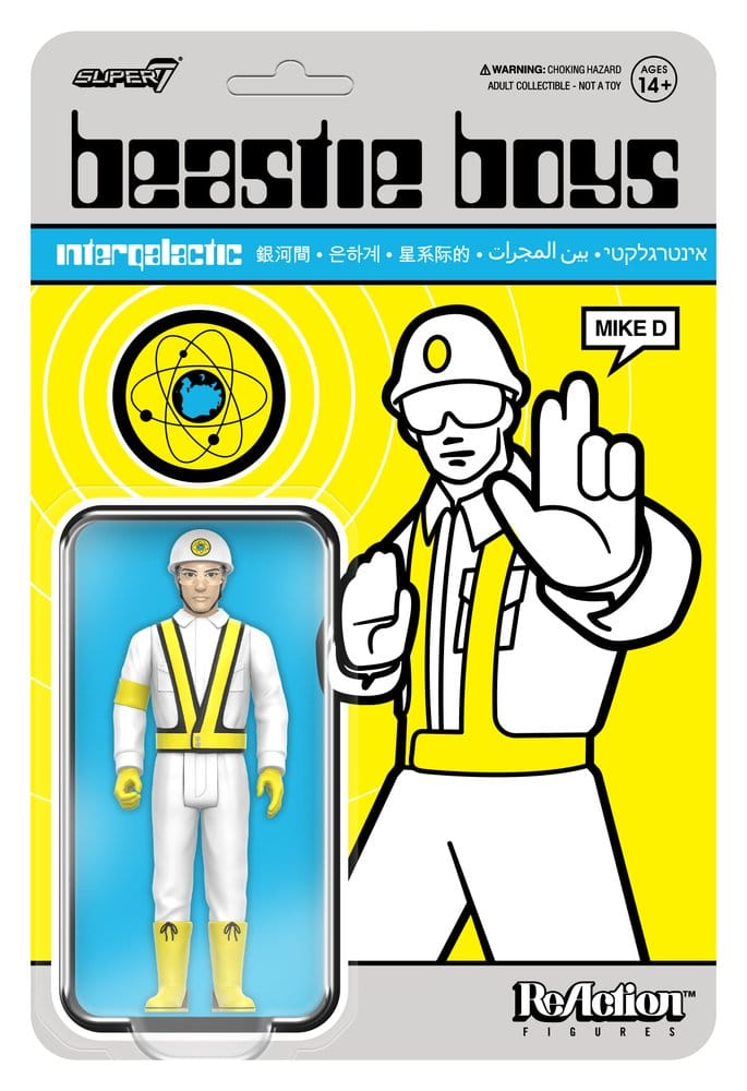 PRE ORDINE - Beastie Boys ReAction Action Figure Wave 04 Mike D (Intergalactic Crossing Guard)