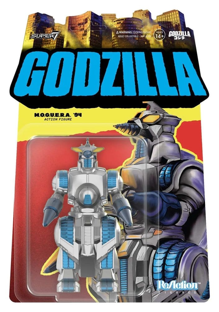 PRE ORDINE - Godzilla Toho ReAction Action Figure M.O.G.U.E.R.A. 10 cm