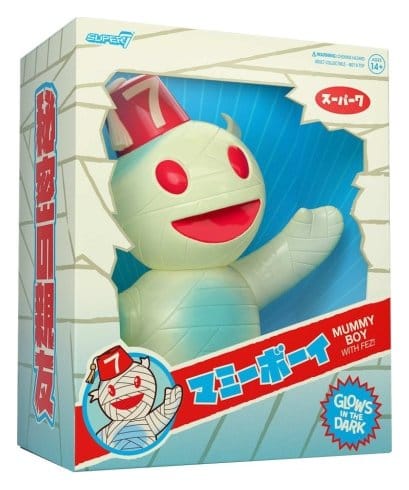 PRE ORDINE - Super7 Vinyl Figure Mummy Boy (Glow w/ Fez)