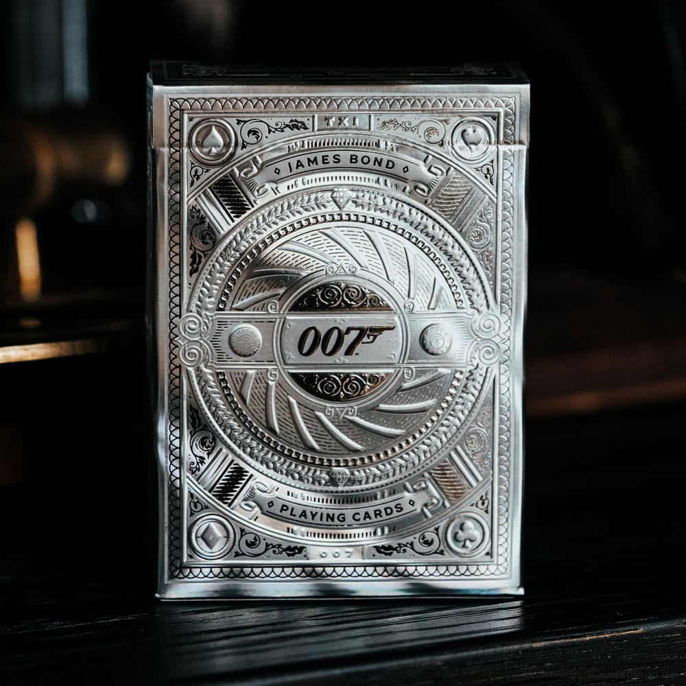 PRE ORDINE - James Bond Playing Cards Silver Edition