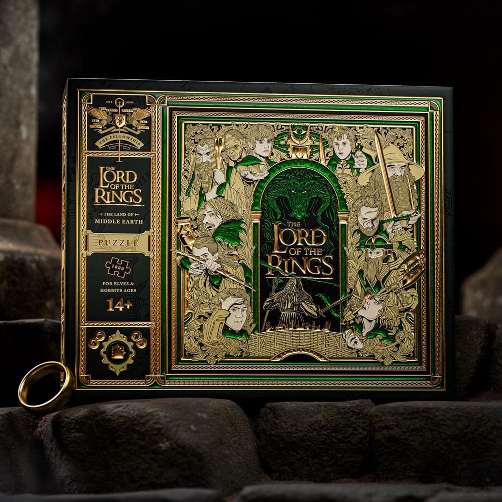 PRE ORDINE - Lord of the Rings multi-dimensional puzzle (1000 pieces)