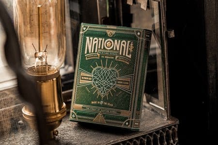 PRE ORDINE - Theory 11 Playing Cards National Green