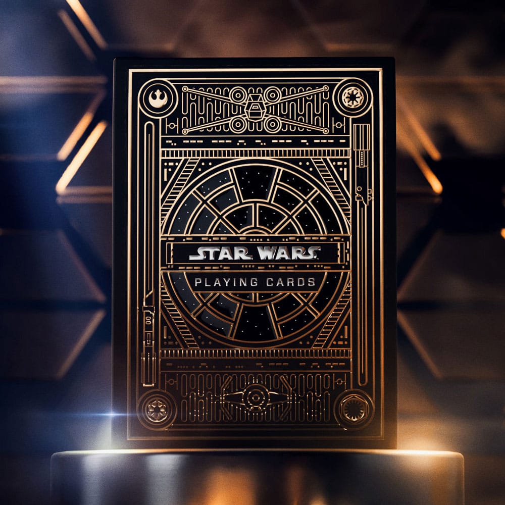 PRE ORDINE - Star Wars Playing Cards Gold Version