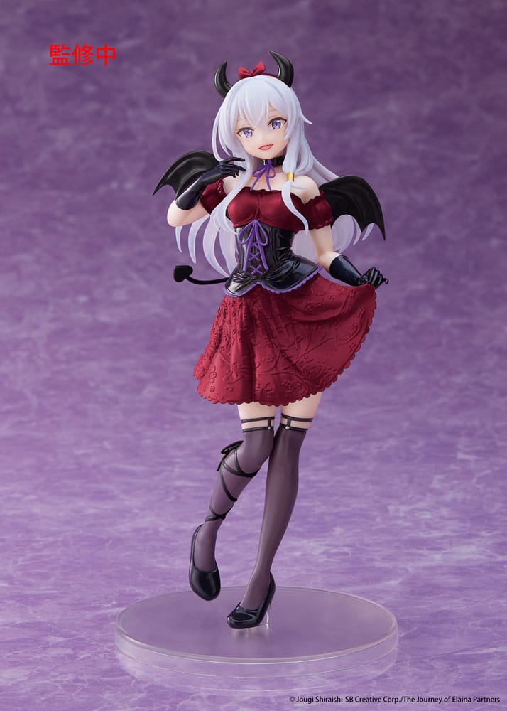 PRE ORDINE - Wandering Witch: The Journey of Elaina Coreful PVC Statue Elaina Sweet Devil Ver. Renewal 18 cm