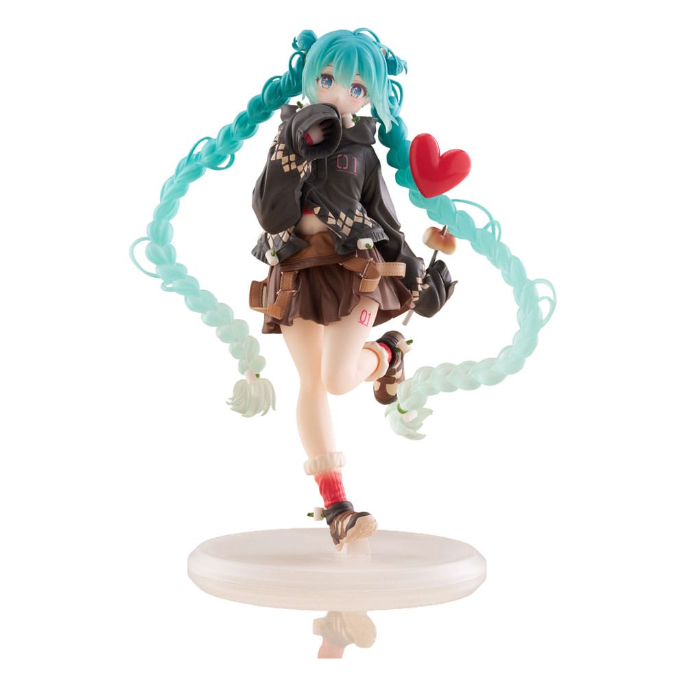 PRE ORDINE - Hatsune Miku PVC Statue Hatsune Fashion Outdoor Spring Ver. 18 cm