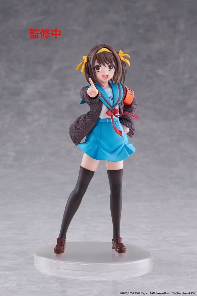 PRE ORDINE - The Melancholy of Haruhi Suzumiya Coreful PVC Figure Haruhi Suzumiya 18 cm