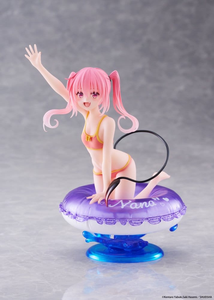 PRE ORDINE - To Love-Ru Darkness Aqua Float Girls PVC Figure Nana 10 cm